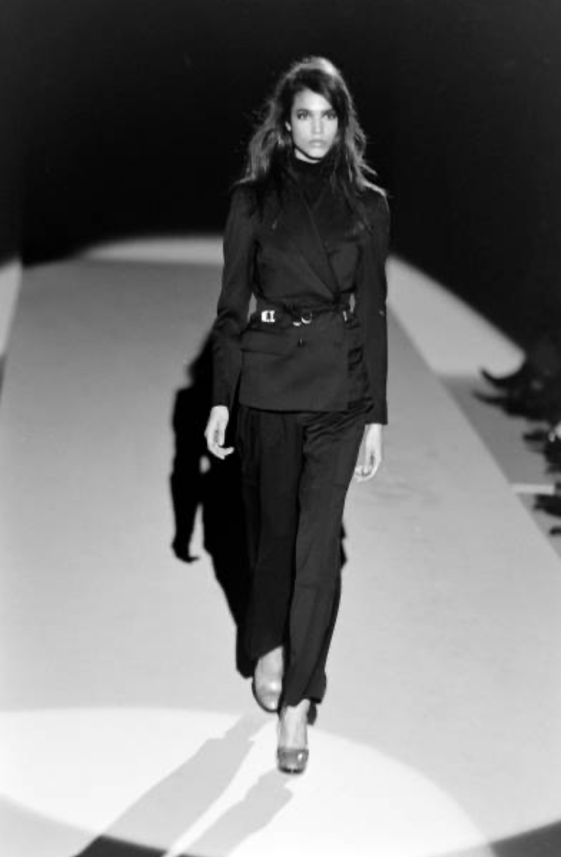 GUCCI BY TOM FORD	FW 1998	JACKET WITH HARNESS BELT