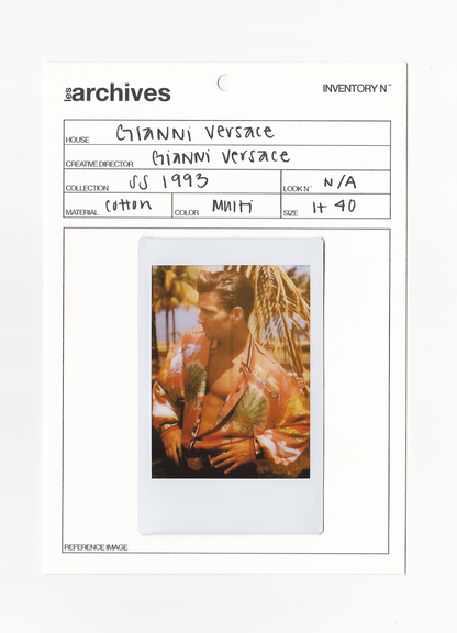 GIANNI VERSACE	SS 1993	MIAMI PRINTED JEANS