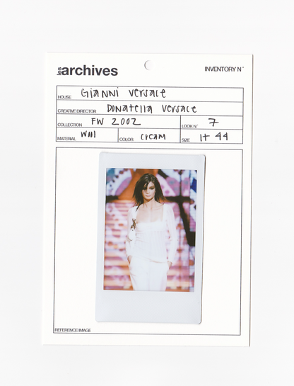 GIANNI VERSACE FW 2002 WOOL KNIT TOP