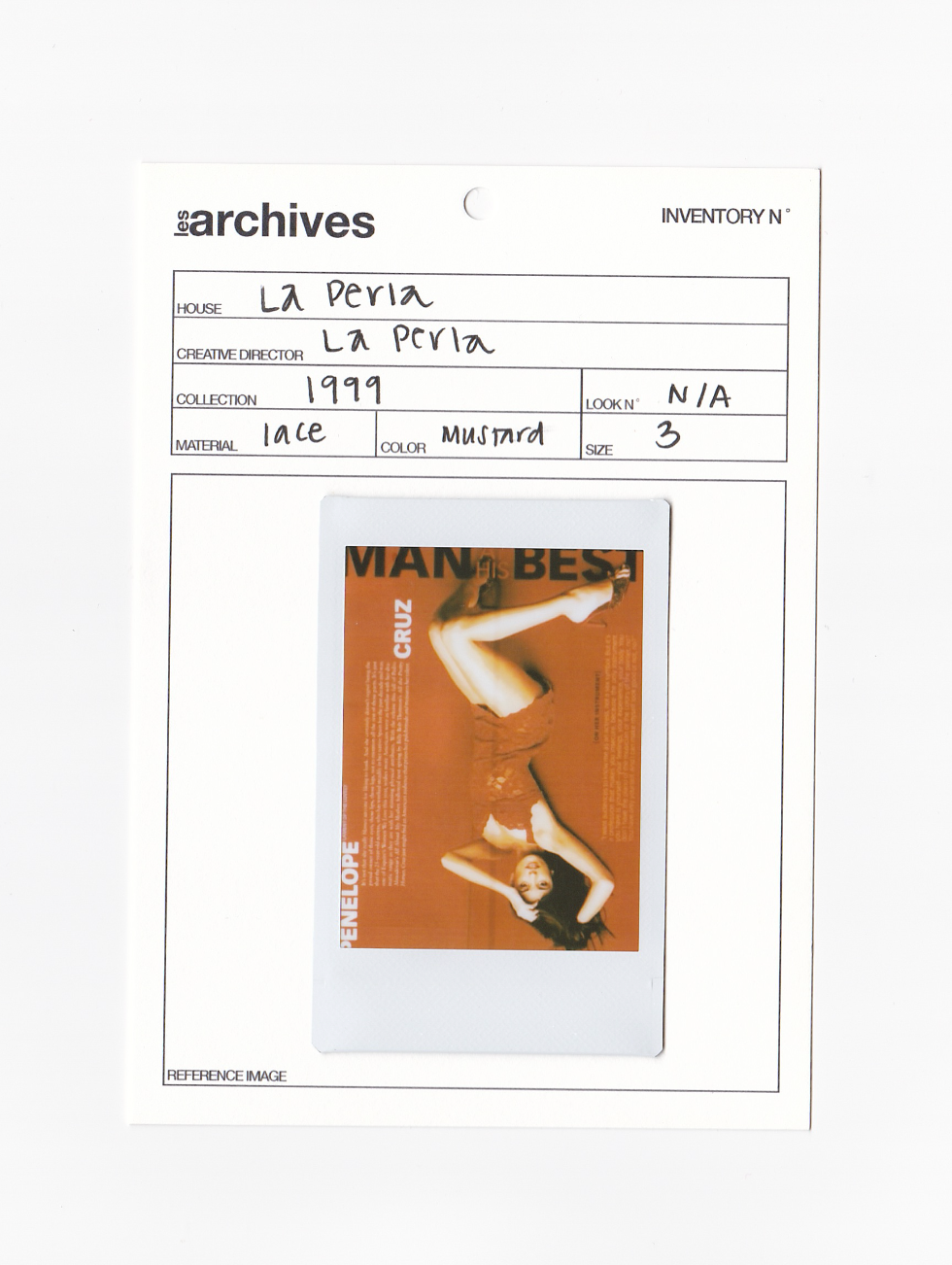 LA PERLA 1999 LACE DRESS