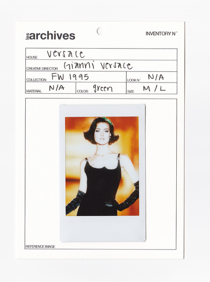VERSACE JEANS COUTURE FW 1995 SWEETHEART MINI DRESS