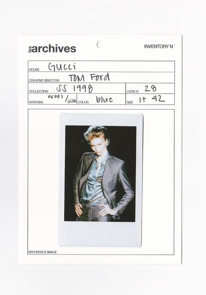 GUCCI BY TOM FORD SS 1998 IRIDESCENT JACKET