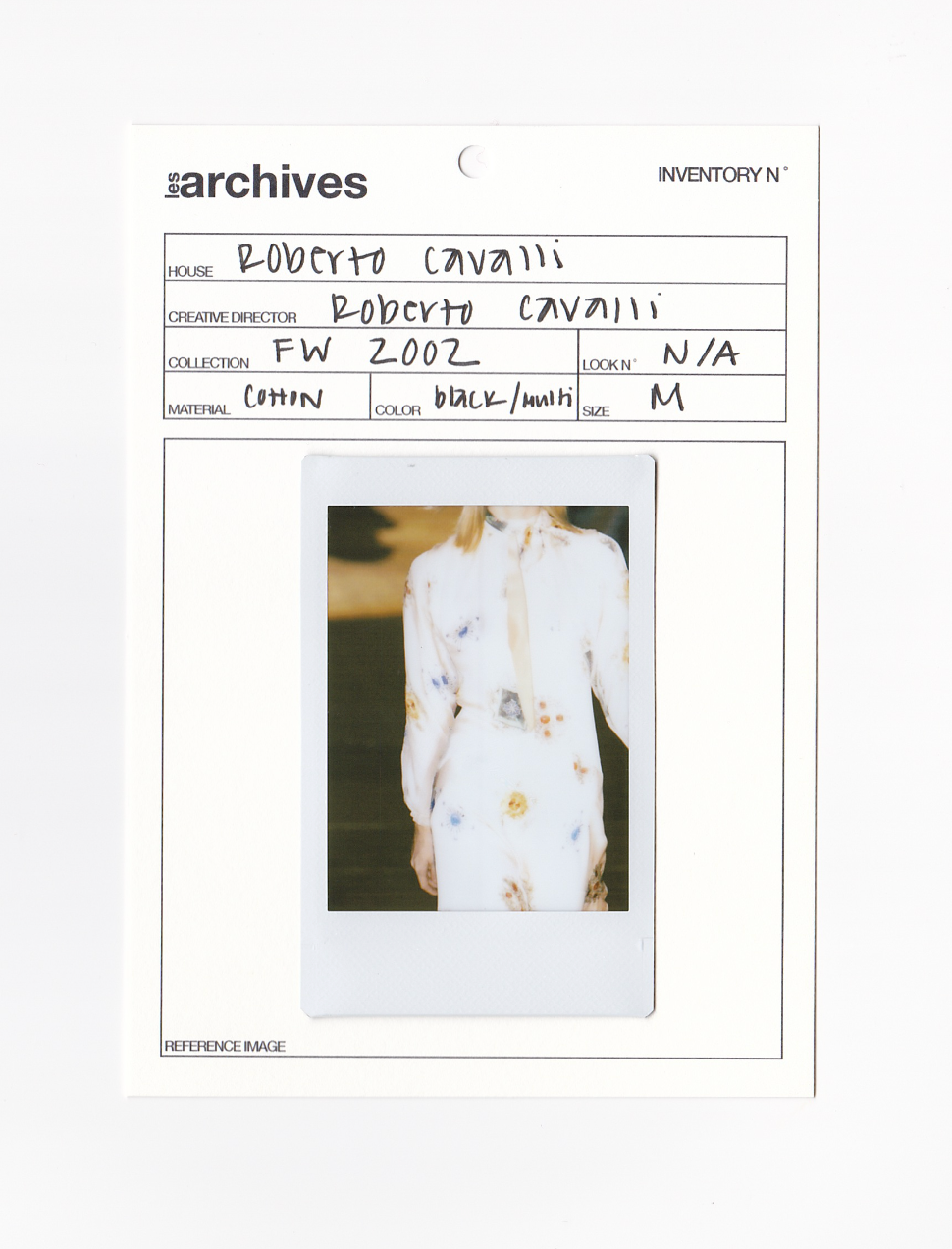 ROBERTO CAVALLI FW 2002 BIJOUX PRINT JEANS