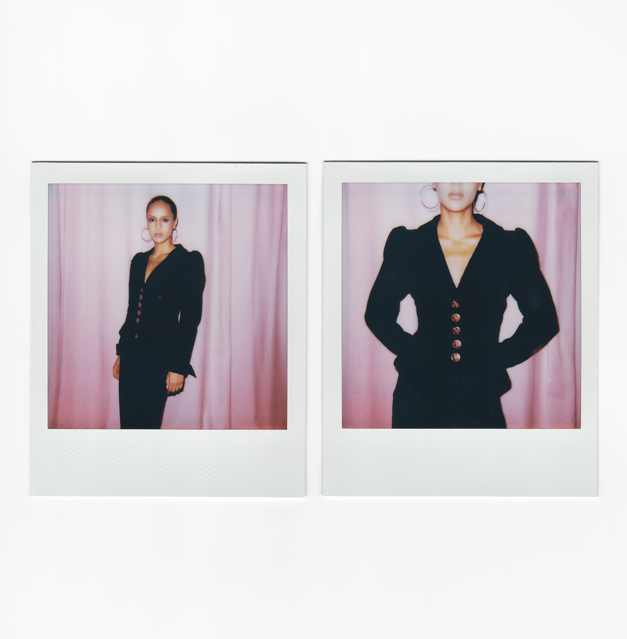 YVES SAINT LAURENT FW 1992 VELVET JACKET WITH JEWEL BUTTONS