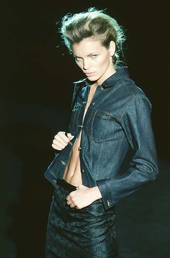 GUCCI BY TOM FORD SS 1998 RUNWAY DENIM JACKET