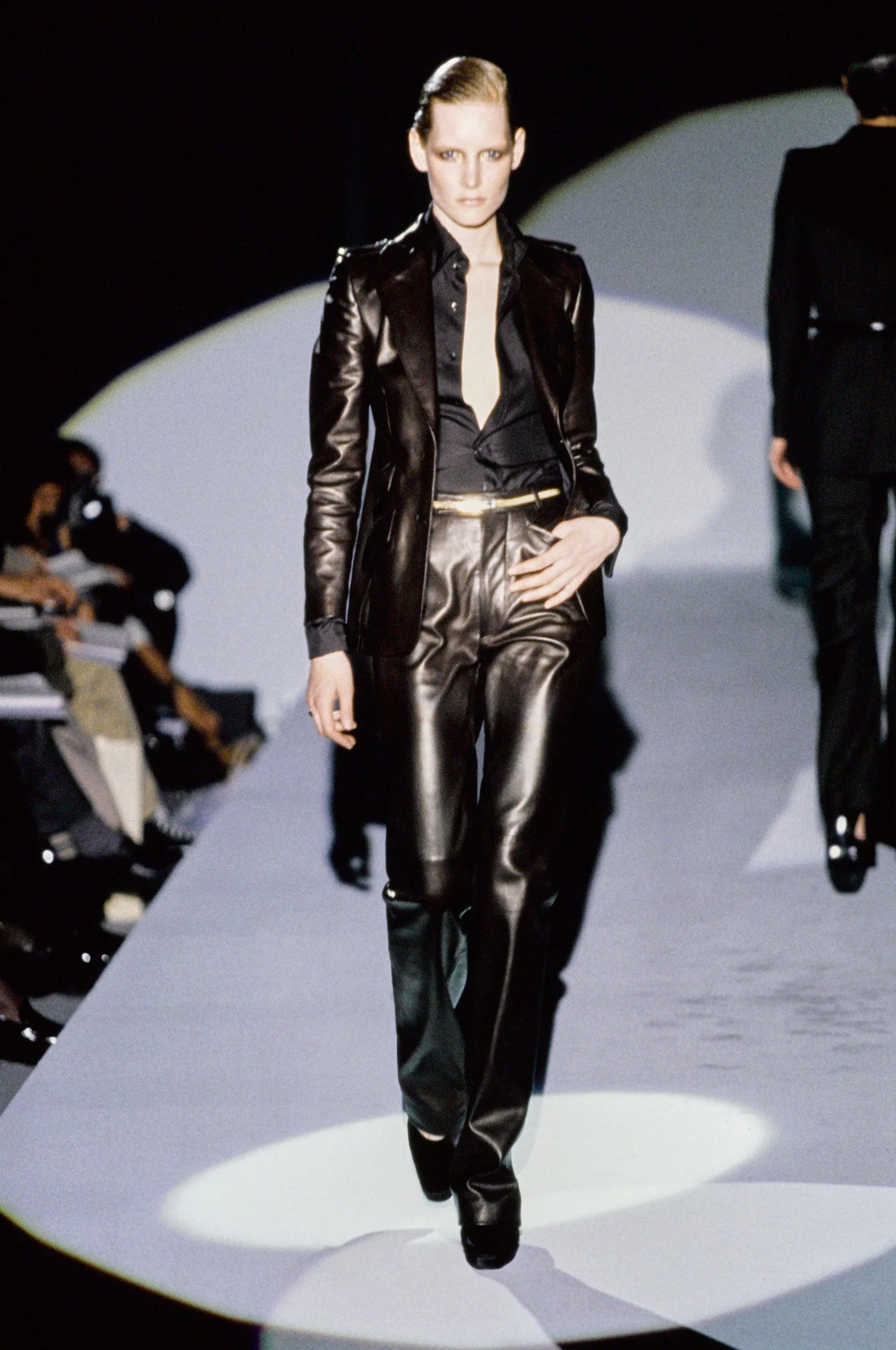 GUCCI BY TOM FORD	FW 1996	LEATHER TRENCH COAT