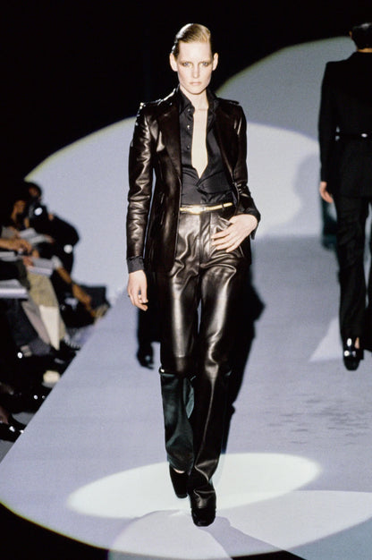 GUCCI BY TOM FORD	FW 1996	LEATHER TRENCH COAT