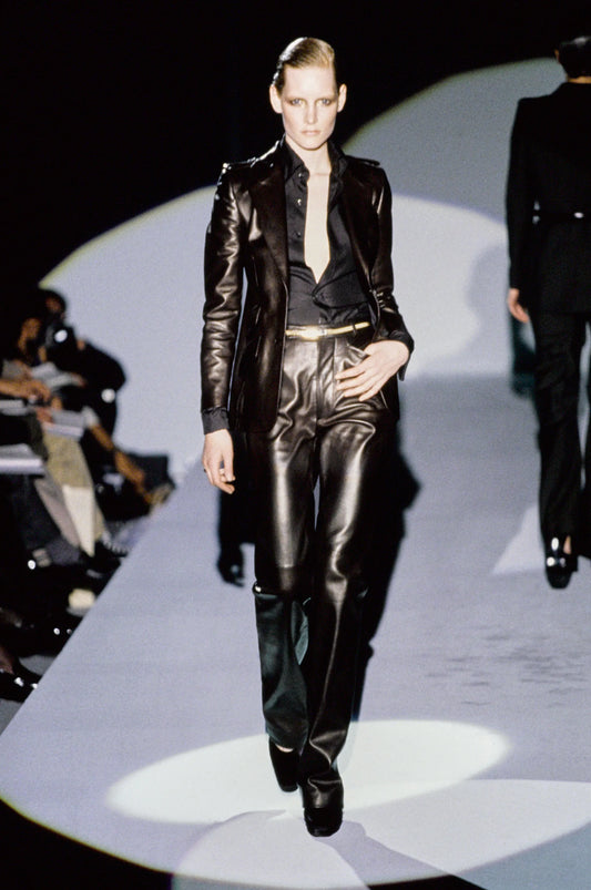 GUCCI BY TOM FORD	FW 1996	LEATHER TRENCH COAT