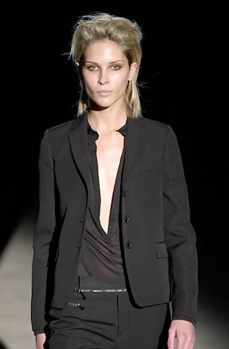 GUCCI BY TOM FORD FW 2001 TROUSERS WITH ZIPPER WAIST