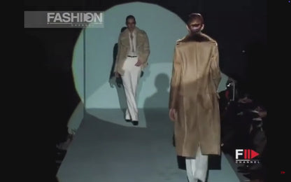 GUCCI BY TOM FORD FW 1996 RUNWAY FAUX FUR MILITARY JACKET